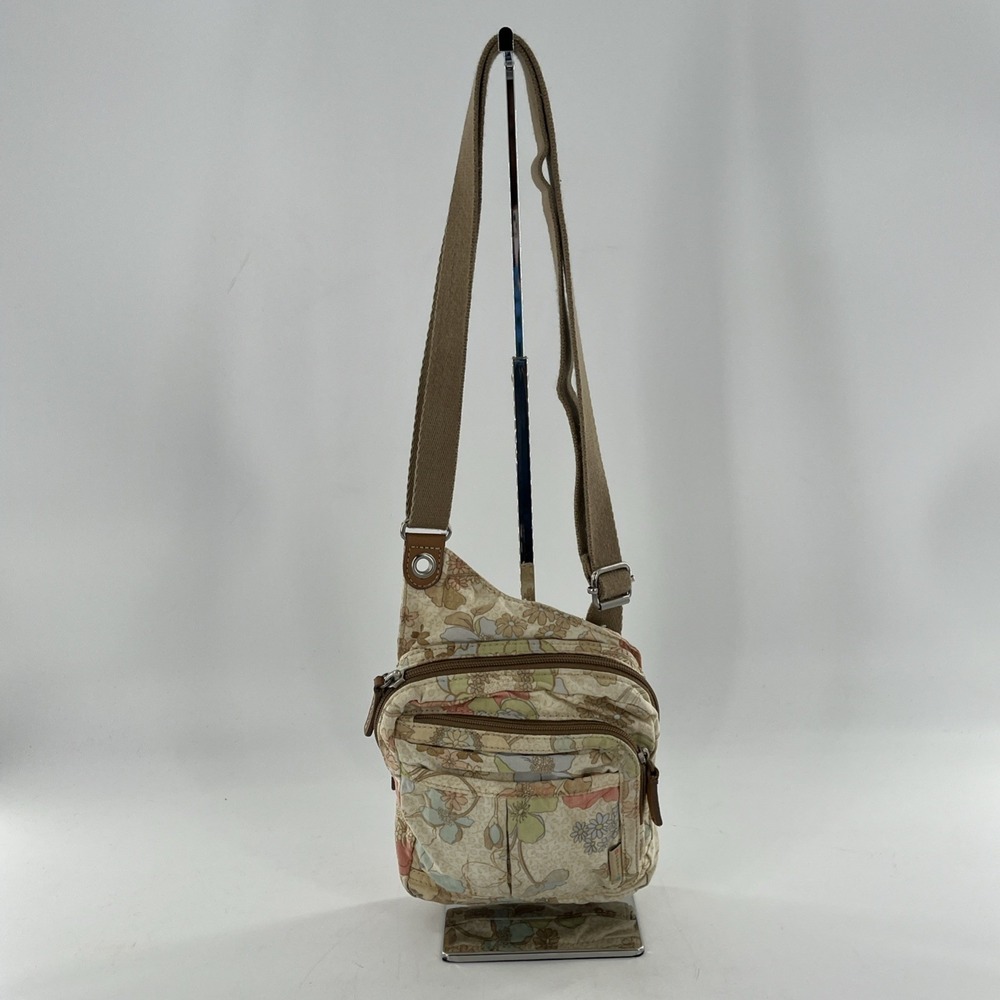 Rare Vintage Fossil Genuine Classic 1954 Crossbody Camera Bag Style Floral Multi